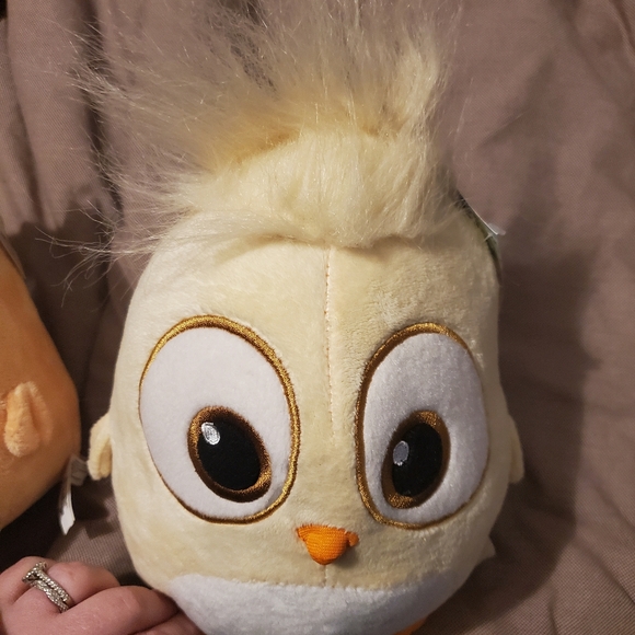 Nwt Angry Birds Hatchlings Lot Ariana & Samantha 9" Plush 2018 Rovio Toy Factory - Picture 5 of 11